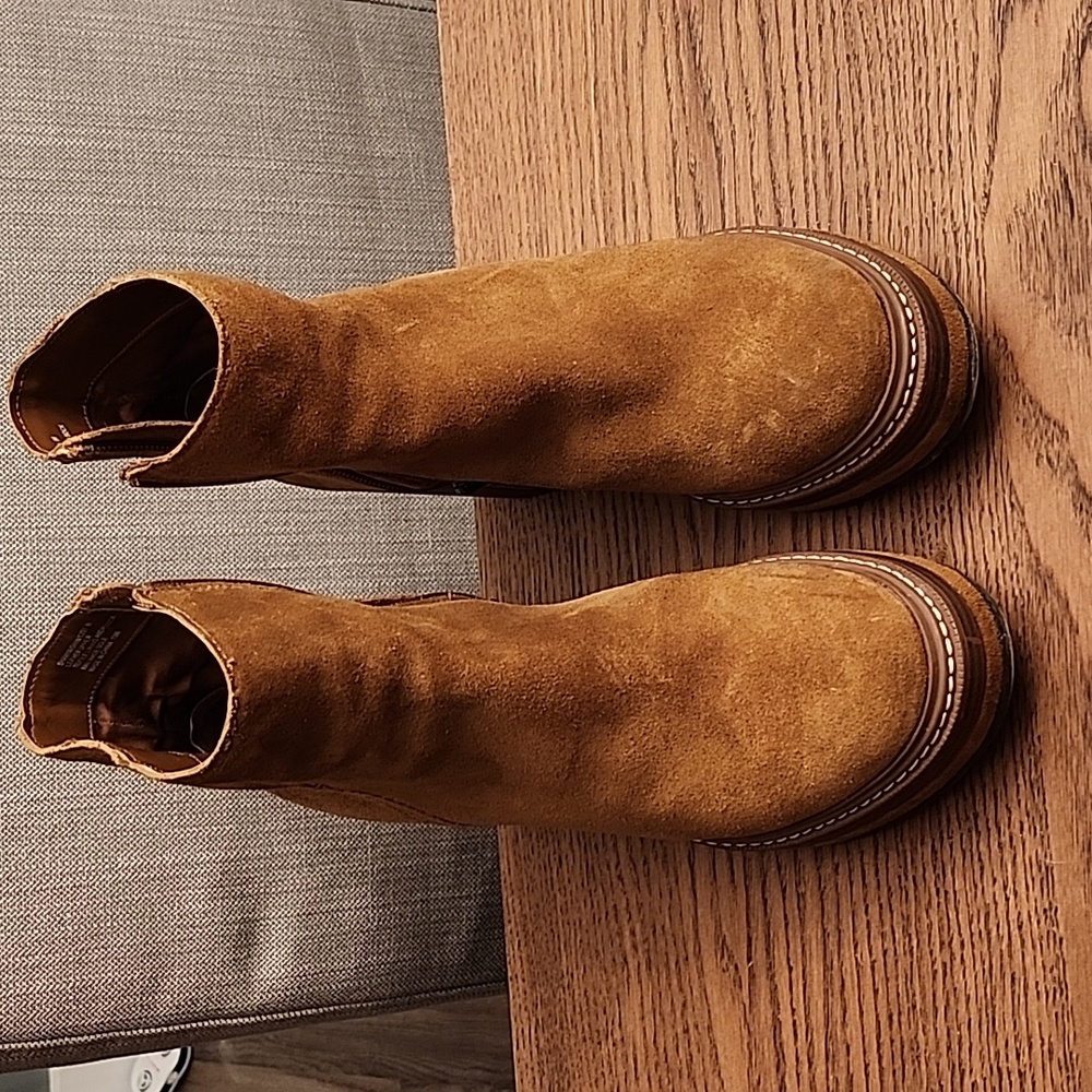 Steve Madden platform booties size 8